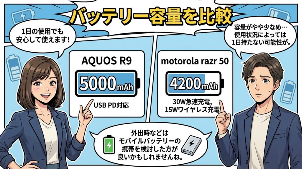 バッテリー容量