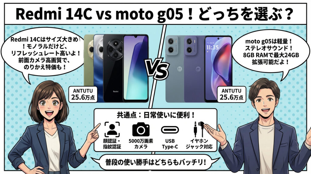 両モデルの共通点まとめ