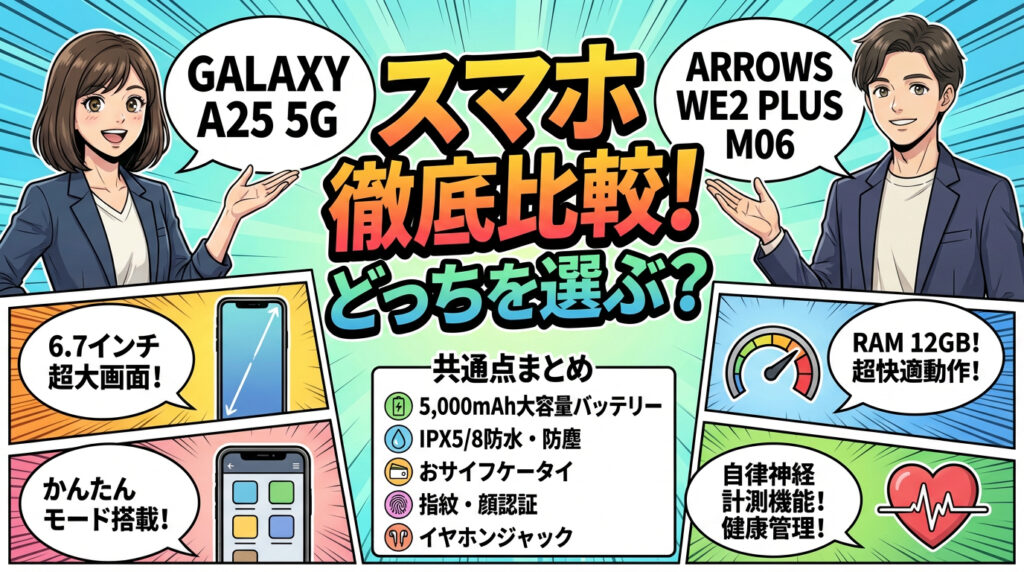 両モデルの共通点まとめ