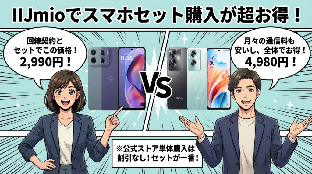 スマートフォンを手に入れるための具体的な方法